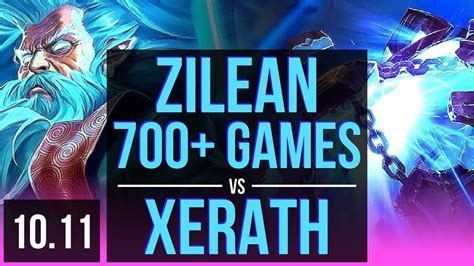 Zilean Vs Xerath Mid Games Kda Legendary Euw