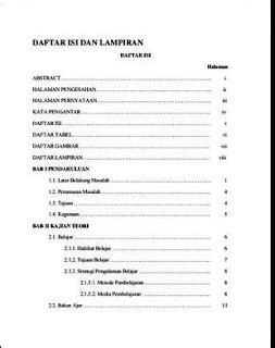 Makalah Lengkap Beserta Daftar Isi Contoh Skripsi - Riset