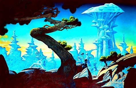 Pin By Fernando Javier On Roger Dean Wiews Sci Fi Wallpaper Roger