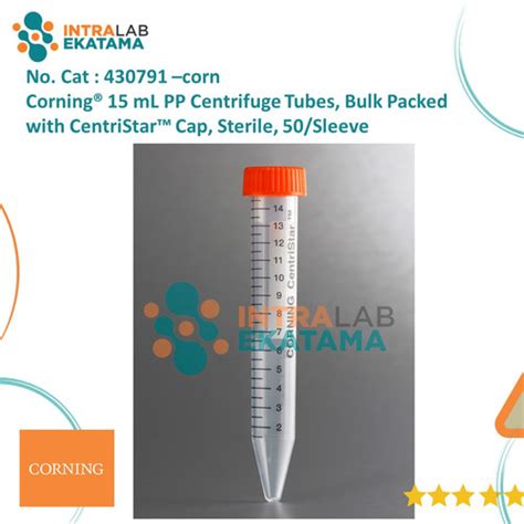 Jual Corning 15 ML PP Centrifuge Tubes Bulk Packed Sterile 50tubes