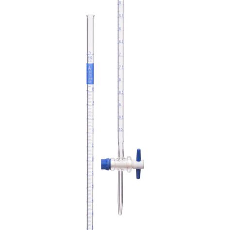 Class A Burette With Ptfe Key Stopcock Straight Bore Shivsons