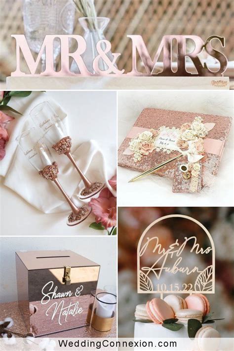 Glamorous Rose Gold Wedding Decor Elegant Wedding Ideas Rose Gold