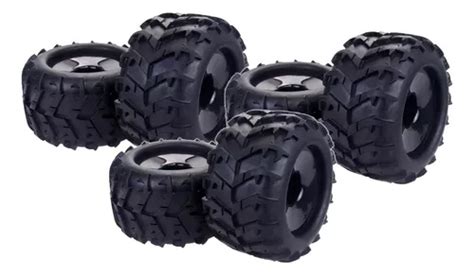 Neumáticos Rc Ruedas 1 8 Monster Truck Buggy Neumáticos 6 Cuotas sin