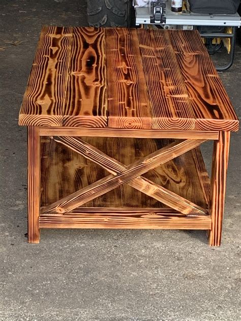 Rustic X Coffee Table Ana White