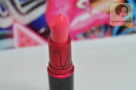 Ricky Nicki For Mac Viva Glam Lipstick And Lip Conditioner Swatches