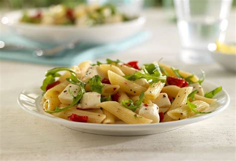 Fresh Penne Salad Galbani Cheese Authentic Italian Cheese