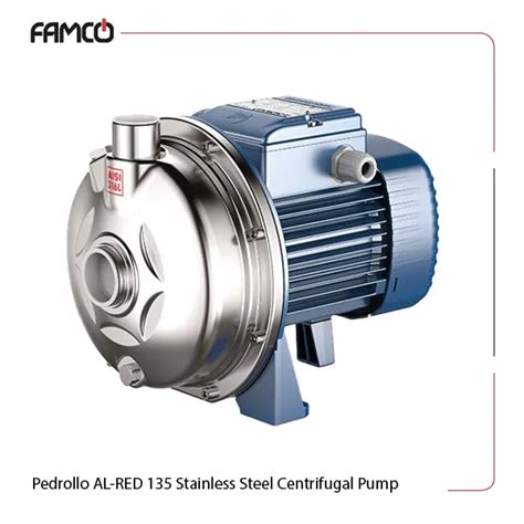 Buy Pedrollo AL RED Stainless Steel Centrifugal Pump 135 With The Best