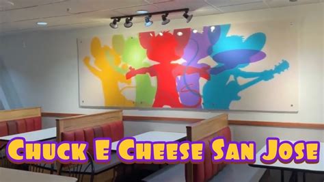 Chuck E Cheese Store Tour San Jose 2 0 Remodel Tully Rd Second Floor