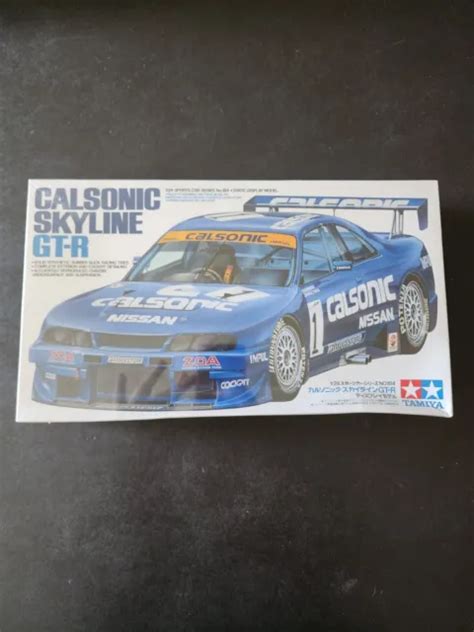 TAMIYA 24184 CALSONIC Nissan Skyline GT R MODEL KIT 1 24 EUR 25 62