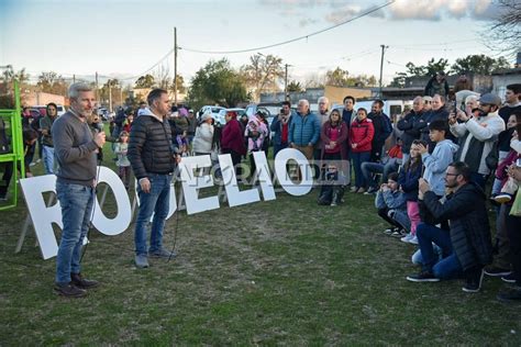 Rogelio Frigerio Visit Gualeguaych Y Recorri El Barrio Zabalet Junto