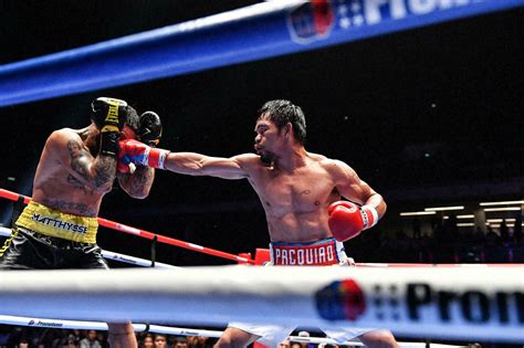 Manny Pacquiao Philippine Icon Boxer Next President Stad Al Doha