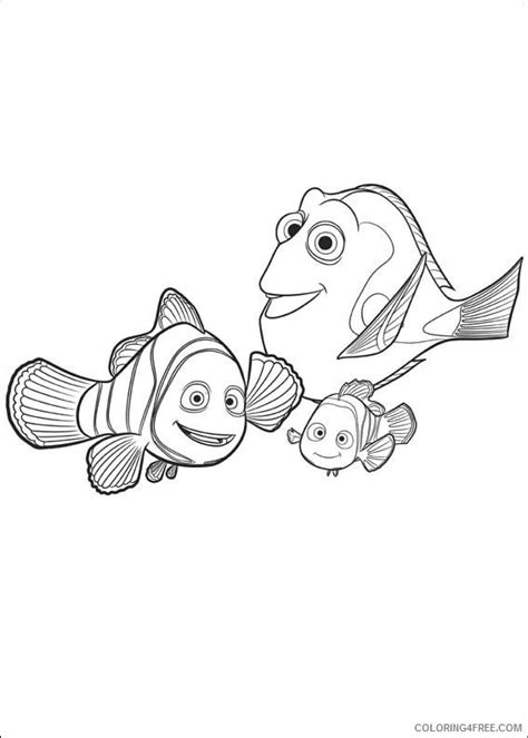 Finding Dory Coloring Pages Printable Coloring Free Coloring Free