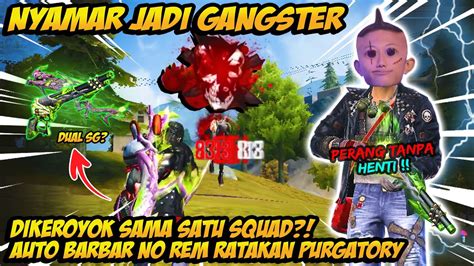 NYAMAR JADI GANGSTER SULTAN DIKEROYOK 1 SQUAD AUTO BAR BARKEN NO REM