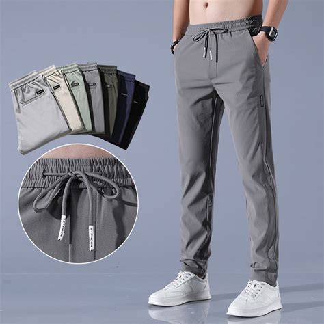 AS 3Color Men S Pants Plain Fashion Trend Korean Style Pants For Men