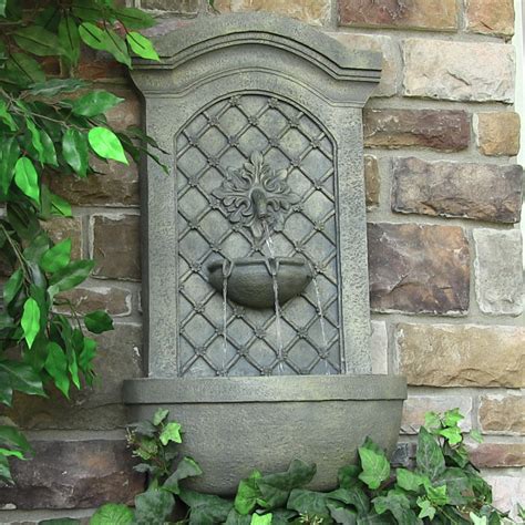 Outdoor Wall Fountains Garden Fountains Outdoor Walls Solar