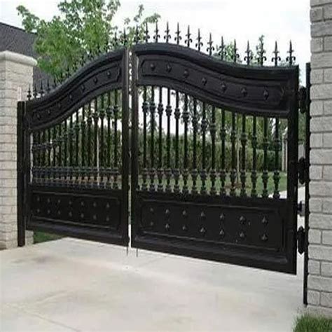 Modern Mild Steel Hinged Main Gate For Home At Rs 550 Square Feet In