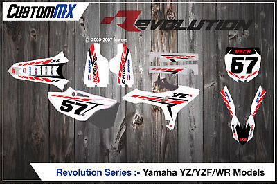 Yamaha Graphics Kit Fit Yz Yzf Wr Wrf All Restyle