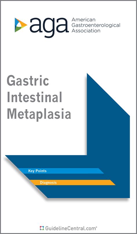 Gastric Intestinal Metaplasia Clinical Guidelines Pocket Guide