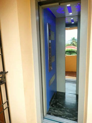 Dynamic Manual Door Passenger Lift For Residential Max Persons 6