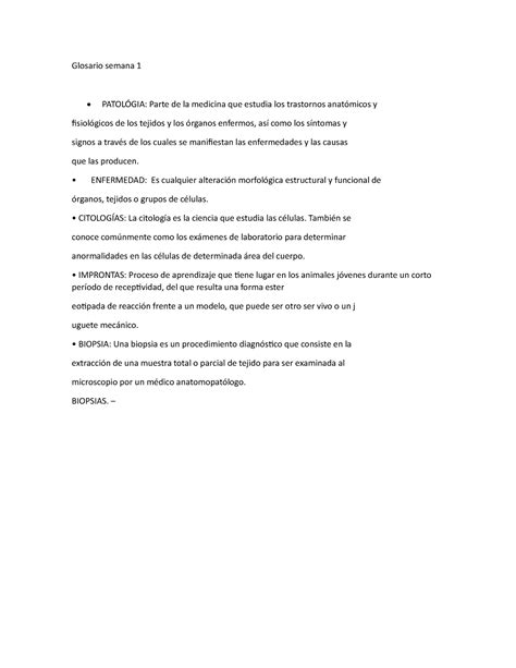 Glosario Semana 1 Apuntes De Clase Normales Glosario Semana 1