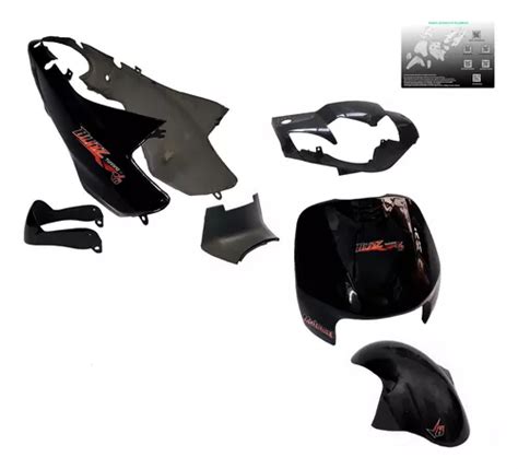 Kit Plasticos Motomel Blitz 110 V8 Tunning Calcos De Regalo