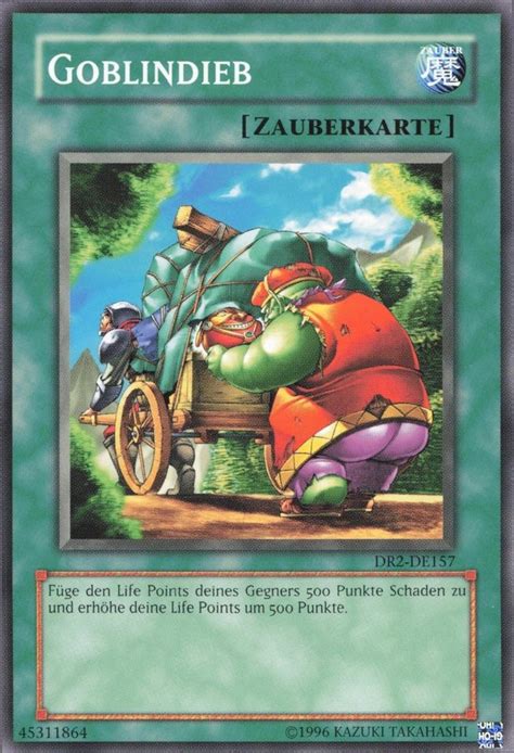 Recollectibles Sammelkarte Yugioh Karte Goblindieb Deutsch Yu Gi Oh