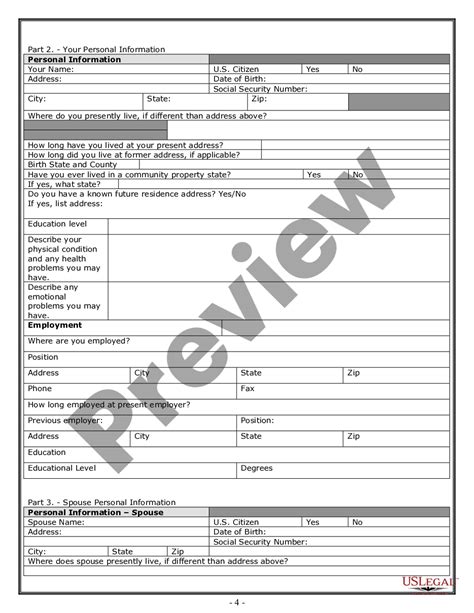 Mississippi Divorce Worksheet And Law Summary For Contested Or Uncontested Case Of Over 25 Pages