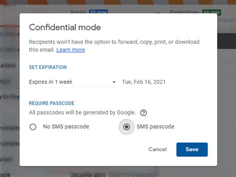 How To Send A Confidential Mail In Gmail With Password Protection