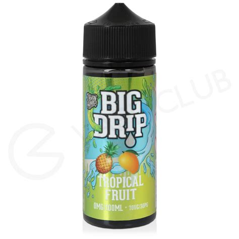 Tropical Fruit Shortfill E Liquid By Big Drip Ml For