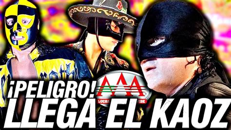 Aaa En Peligro El Kaoz Invade Caravana Estelar El Zorro Vs Dark