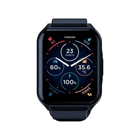 Relógio Smartwatch Moto Watch 70 Preto KaBuM