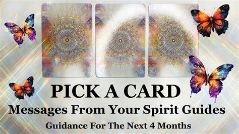 Pick A Card Message From Your Spirit Guides Guidance Reading For