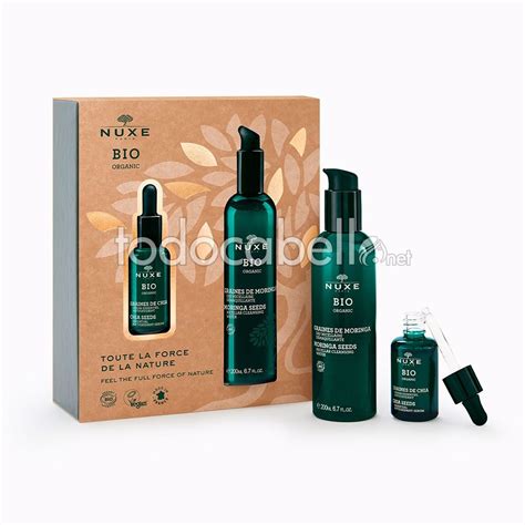 Nuxe Bio Organic Graines De Moringa Lote Eau Micellaire 2 Pz