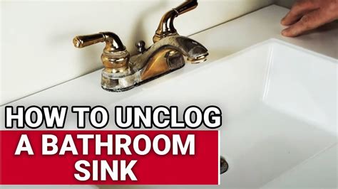 How To Unclog A Bathroom Sink Ace Hardware Youtube