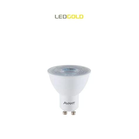 Lampada Led Dicroica Gu10 4 8w Av Mr16 Bivolt Policarbonato Leitosa