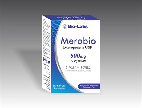 Meropenem 500mg Injection Uses | Merobio IV Bio Labs