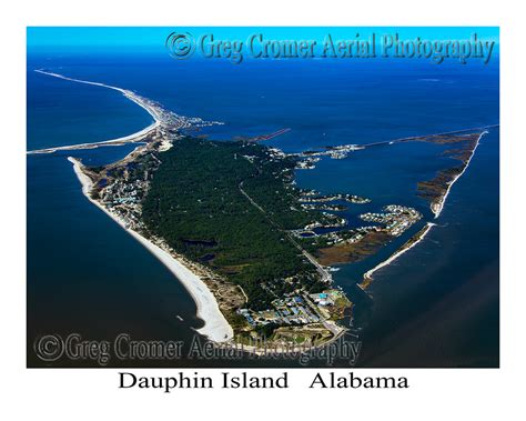 Aerial Photo of Dauphin Island, Alabama – America from the Sky