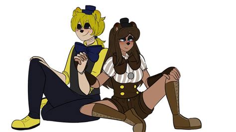 Freddy Fazbear Girl Golden Freddy Fnaf Au Cpo Sm Fnaf