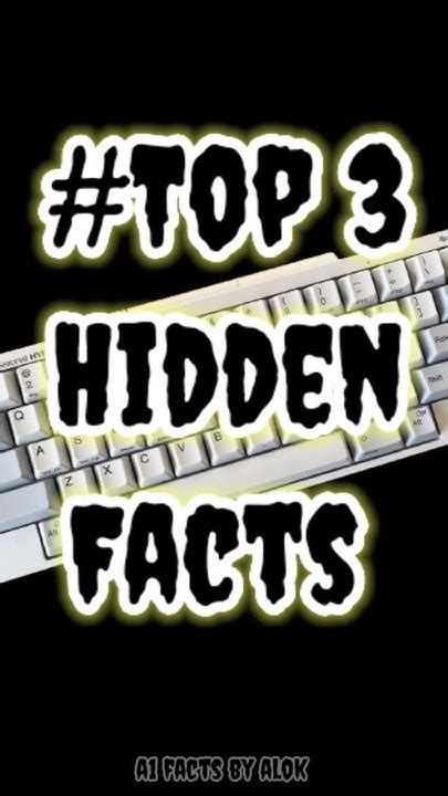 Keyboard में Button अलग अलग जगह पर क्यों Top 3 Hidden Facts In Common Things Shorts Facts