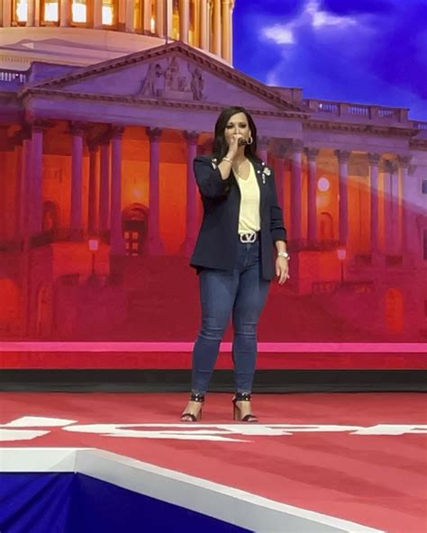 Natasha Owens Performs the National Anthem at CPAC 2022 | Global ...