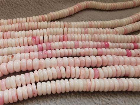 Genuine Pink Queen Conch Shell Beads Jewelry Supply Etsy