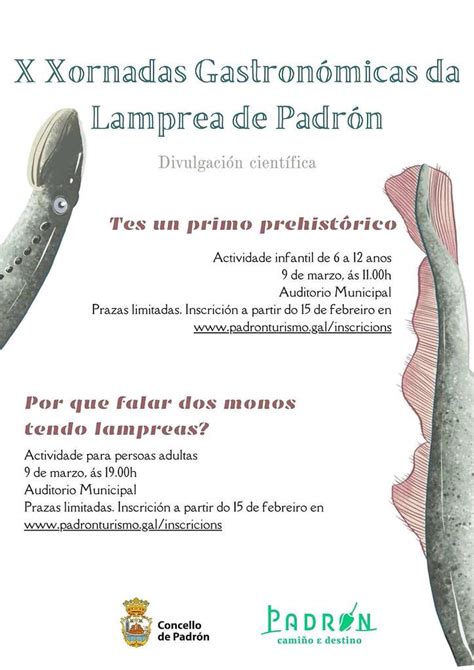 X Xornadas Gastron Micas Da Lamprea En Padr N