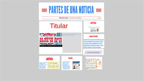 Partes De Una Noticia By Daniel Hernanez On Prezi