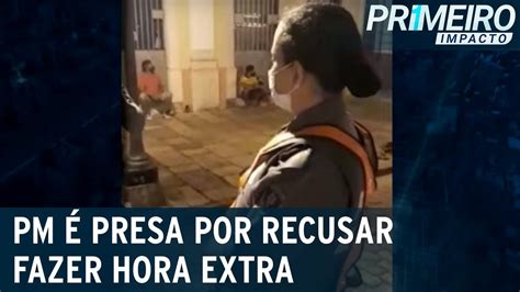 PM é presa após se recusar a fazer hora extra em São Luís MA