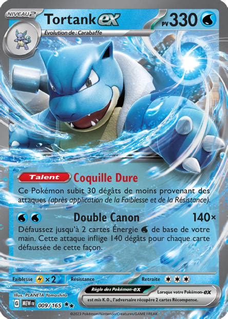 Pok Cardex Carte Pok Mon Tortank Ex Mew