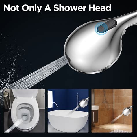 Hopopro Shower Head With Handheld 7 Mode High Pressure Shower Heads