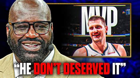 Shaquille Oneal Is Wrong About Nikola Joki Youtube