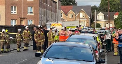 Glasgow Residents Return To Homes After Hazardous Material Found As