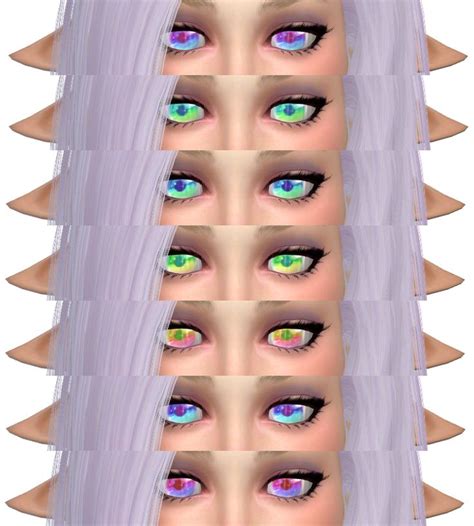 sims 4 anime eyes cc - Alvaro Parm