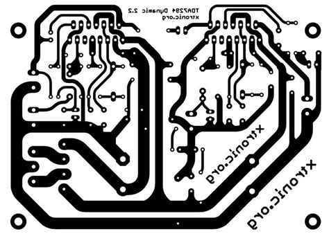 Tda7294 Pcb Eagle Power Lifier Bridge Stereo Circuit Audio Amplifier